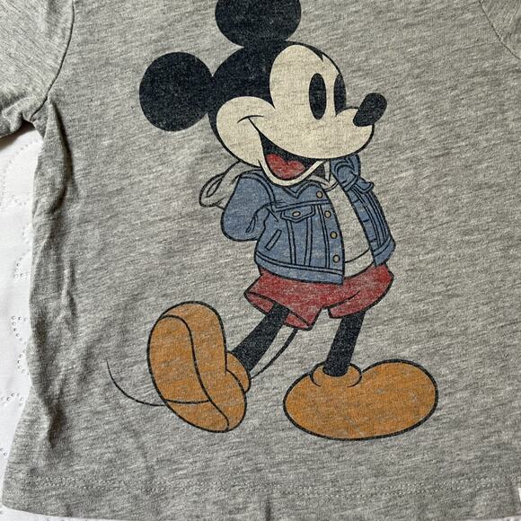 Gap + Disney Mickey Mouse Tee Size 2T - Picture 3 of 5